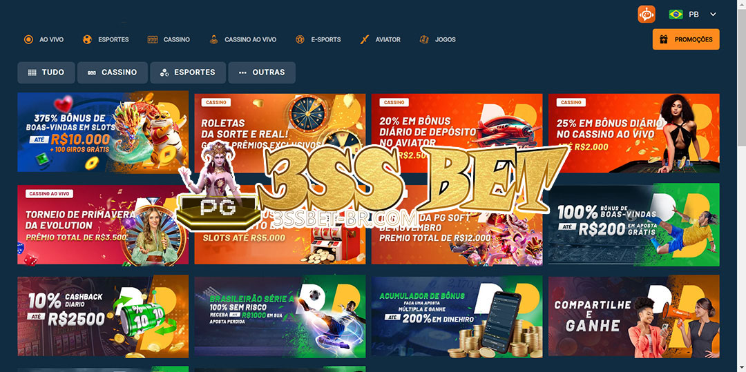 3ss bet Bônus